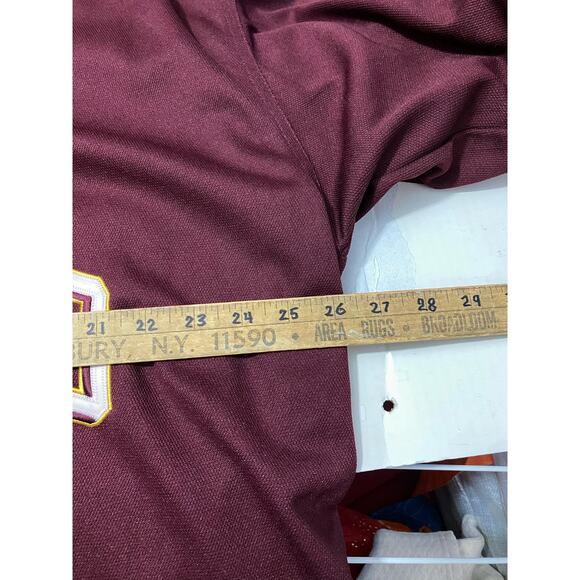 VTG Y2K Steve & Barrys PECKERS Button Up Sewn Baseball Jersey XXLFunny - Picture 3 of 11